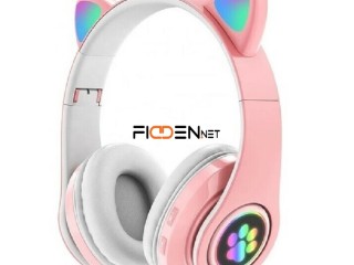 Auriculares Bluetooth CAT Orejas Gato Luces RGB Micro sd FM Bateria - La Plata