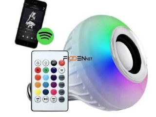 Lampara Multimedia Foco Led Rgb 220v Parlante Bluetooth - La Plata