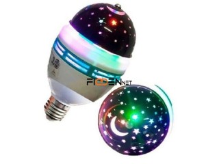 Lampara Bola RGB Estrellas Giratoria Luces - La Plata