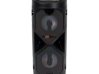 Parlante Oslo 2x4 Pulgadas Bluetooth Micro sd Bateria Luces Led - La Plata