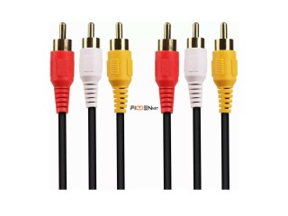 Cable Rca Audio Video Compuesto 1,5m - La Plata