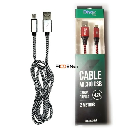 cable-usb-micro-usb-dinax-mallado-carga-rapida-42a-2-metros-la-plata-big-1