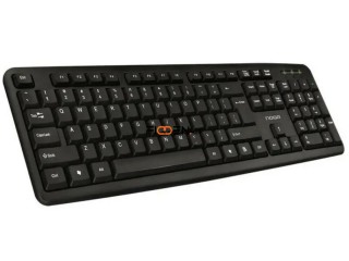 Teclado Usb Noga Ergonomico Pc Notebook Qwerty - La Plata