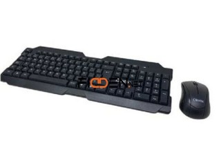 Combo Kit Inalambrico Dinax Teclado Y Mouse 1200Dpi - La Plata