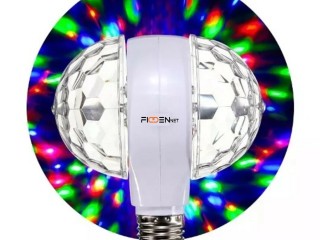 Bola Led Doble 220v Color Rgb Giratoria Luces - La Plata