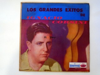 Disco LP Vinilo Tango ODEON Ignacio Corsini 33 RPM 1962