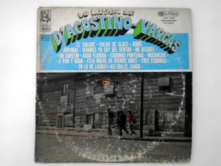 Disco LP Vinilo Tango RCA CAMDEN D'Agostino Vargas 33 RPM 1946