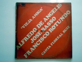 Disco LP Vinilo Tango EMI ODEON De Angelis Basso Rotundo 33 RPM 1967