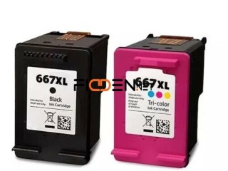 Combo Cartuchos alternativos HP 667xl 18 ml