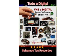 VHS Video a Digital Mejorado a Smart TV