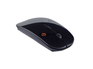 Mouse Inalambrico Slim 1600Dpi PC Notebook Pilas - La Plata