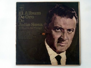 Disco LP Vinilo Tango CBS Julio Sosa 33 RPM 1975