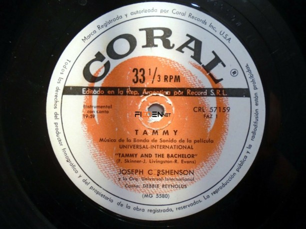 disco-lp-vinilo-musica-peliculas-coral-joseph-gershenson-33-rpm-1957-big-1