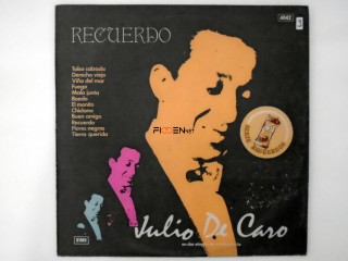 Disco LP Vinilo Tango EMI ODEON Julio De Caro 33 RPM 1952