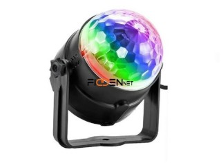 Bola Disco Led Rgb Mini Giratoria Dj Fiesta - La Plata