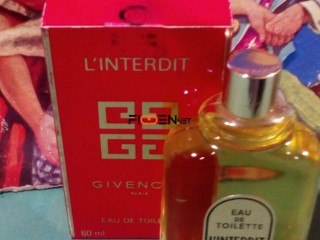 Perfume L'interdit givenchy original 60 ml antiguo discontinuo