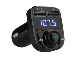 Transmisor FM para Auto Bluetooth Carga Celular - La Plata