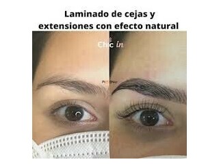 LAMINADO DE CEJAS EN SALÓN CAROLINAS