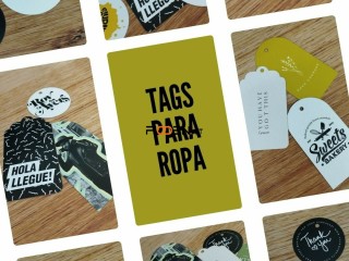 Tags Etiquetas Para Ropa Personalizadas