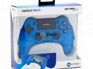 GAMEPAD NETMAK PS4 PC BLUE BLUETOOTH CABLE