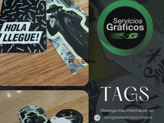 Etiquetas Tags - Hang Tags