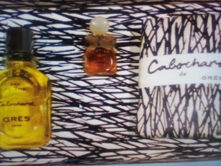 Perfume Cabochard Orignal vintage Set por tres perfume de 30 ml + jabon y mini