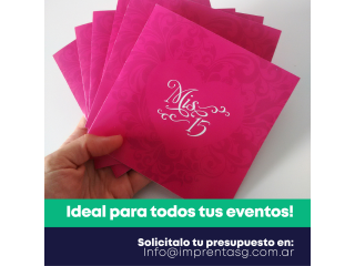 Sobre Para Invitaciones De 15 Boda