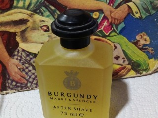 Perfume Burgundy Para despues de afeitar importado original vintage 75 ml