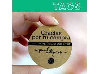 Tags Etiquetas Ropa Tarjetas