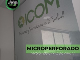 Vinilo Microperforado Personalizados