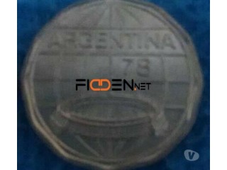 Moneda de 100 Pesos, de 1978, conmemorativa del Mundial ´78