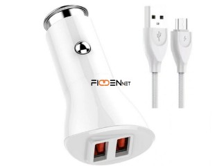 Cargador Celular Auto Ldnio Turbo 36W Micro usb - La Plata