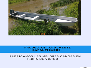 Canoas en fibra de vidrio. APROVECHA.