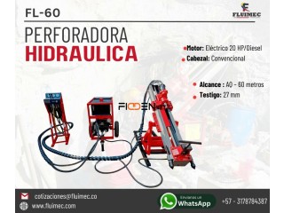 MAQUINA HIDRAULICA FL 60 – EQUIPO EFICIENTE Y DURABILIDAD - GEOLOGIA⚙️🔩