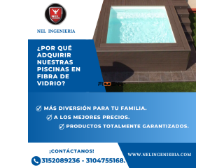 Te ofrecemos calidad y garantía con nuestras piscinas.