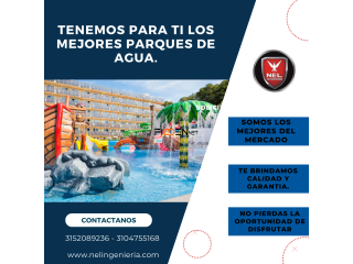 Aprovecha y adquiere un espectacular parque de agua.