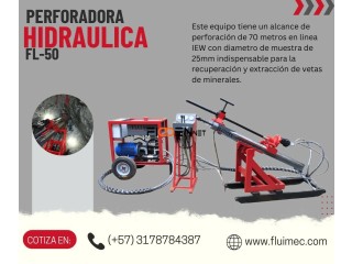 PERFORADORA HIDRAULICA FL 50 PARA YACIMIENTO DE MINERALES - EQUIPO EFICIENTE 👷🏻⚙️