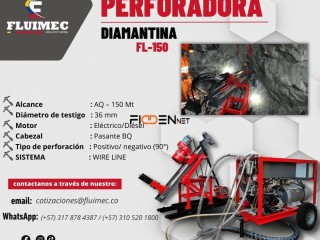 PERFORADORA HIDRAULICA FL 150 – PARA PERFORACIÓN DE ROCAS - UBICACIÓN DE BETAS 👷🏻⚙️