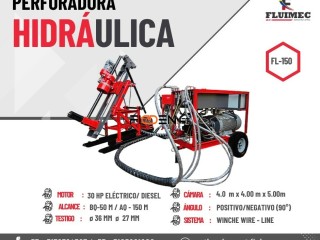 PERFORADORA HIDRAULICA FL 150 - PARA EXPLORACIÓN EN MINA, EQUIPO EFICIENTE Y DURABILIDAD👷🏻⚙️