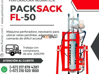 PERFORADORA PACKSACK NEUMATICA FL 50, MINERÍA – EQUIPO PARA RECUPERACIÓN DE MINERALES