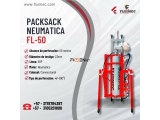 PERFORADORA NEUMATICA PACKSACK FL 50 - MAQUINARIA PARA MINERÍA - EQUIPO DE EXPLORACION👷🏻⚙️