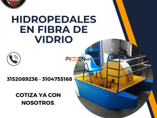 Hidropedales en fibra de vidrio. Aprovecha ya mismo!