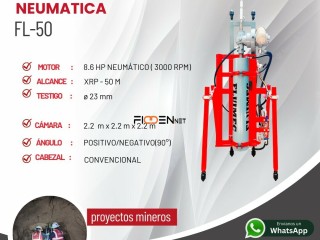 PERFORADORA PACKSACK NEUMATICA FL 50 - EQUIPO PARA TRABAJOS EN MINERIA, INTERIOR Y SUPERFICIE 👷🏻⚙️