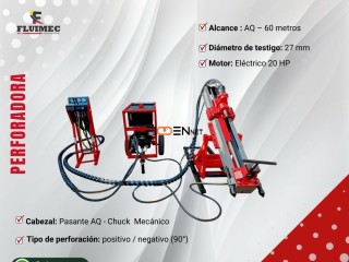 PERFORADORA HIDRAULICA FL-60 MAQUINARIA PARA PROYECTOS EN MINA👷🏻⚙️