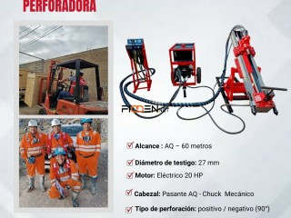 HIDRAULICA FL-60 PERFORADORA PARA INTERIOR MINA Y SUPERFICIE👷🏻⚙️