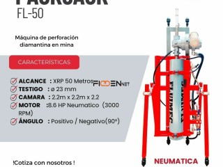 MAQUINA – PERFORADORA NEUMATICA PACKSACK FL 50 INDISPENSABLE PARA UBICACION DE BETAS 👷🏻⚙️