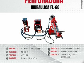 MAQUINA HIDRAULICA FL50 – PARA TRABAJOS EN SUPERFICIE - SOCAVÓN 👷🏻⚙