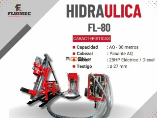 PERFORADORA HIDRAULICA FL 80 PARA TRABAJOS ENMINA 👷🏻⚙