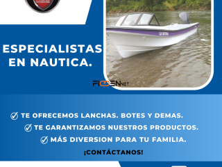 Productos náuticos garantizados.