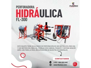 PERFORADORA DIAMANTINA FL-300 EQUIPO EFICIENTE DURABILIDAD - MINERÍA-SOCAVON👷🏻⚙